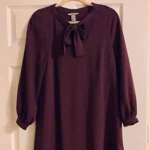 H&M Burgundy Dress